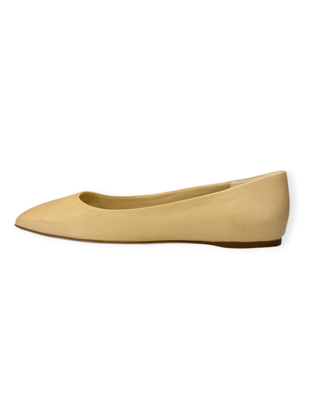 Franco Sarto NWT Beige Leather Flexa Amaya Square Toe Ballet Flat Size 6